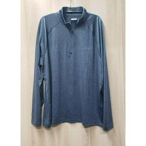 Greg Norman 1/4 Zip Pullover Shirt, Men's XL, Blue, Long Sleeve, Worn Once